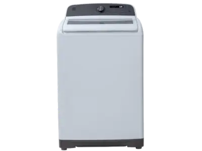 a white machine with a black background