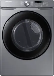 a close up of a Samsung washing machine