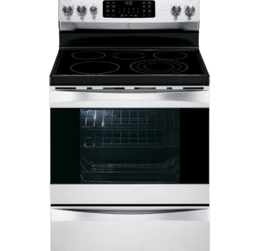 a close-up of a stove